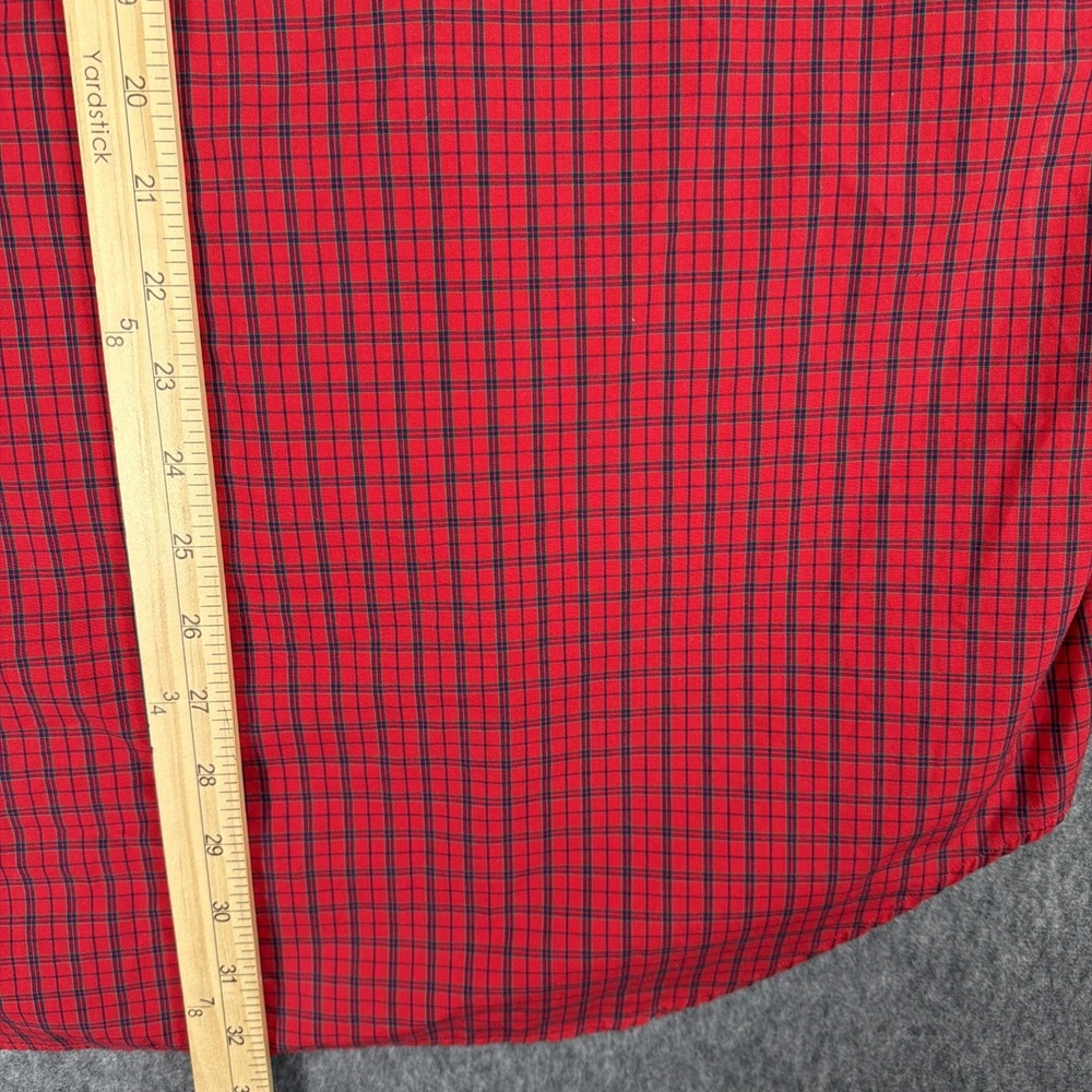 Ralph Lauren Polo Blake Shirt Men's L Button Down Long Sleeve Red Check - Picture 8 of 8